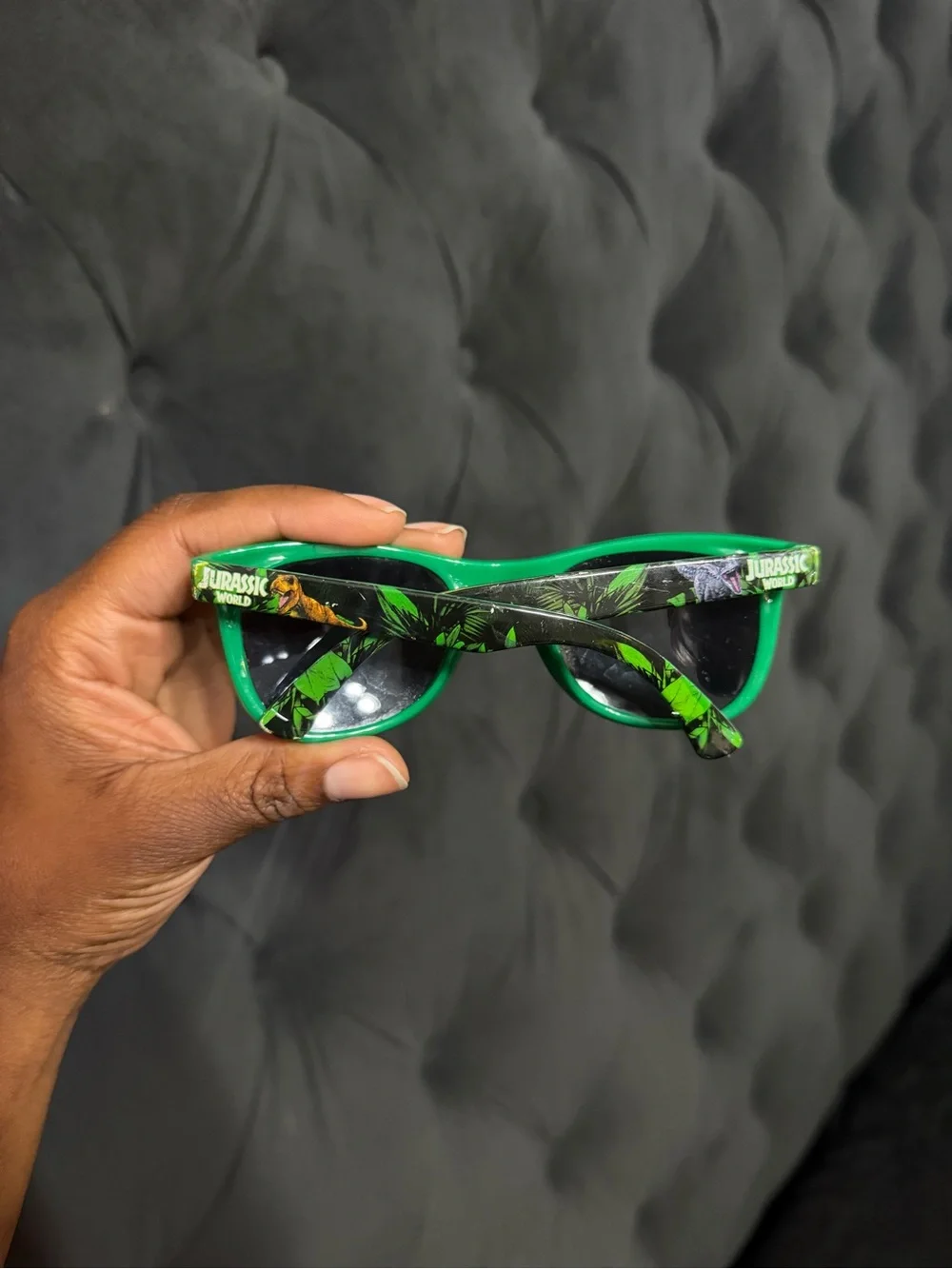 Jurassic Park Kids Green Sunglasses - Classic UV Protection